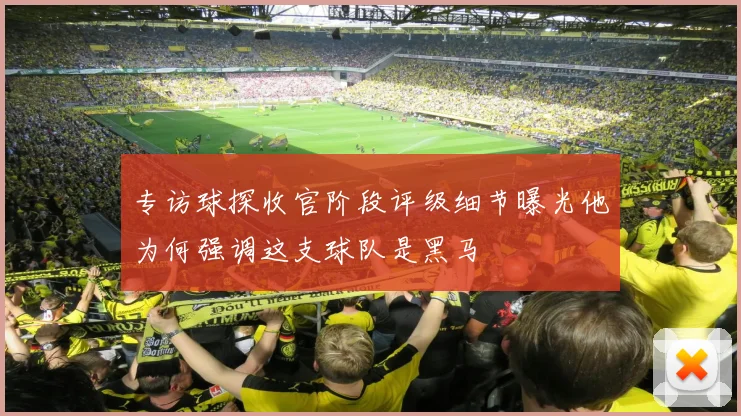 专访球探收官阶段评级细节曝光他为何强调这支球队是黑马